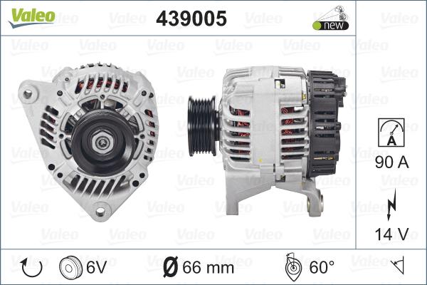 Valeo 439005 - Alternatore autozon.pro