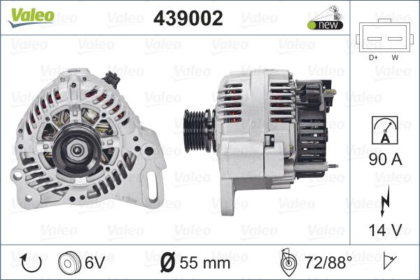 Valeo 439002 - Alternatore autozon.pro