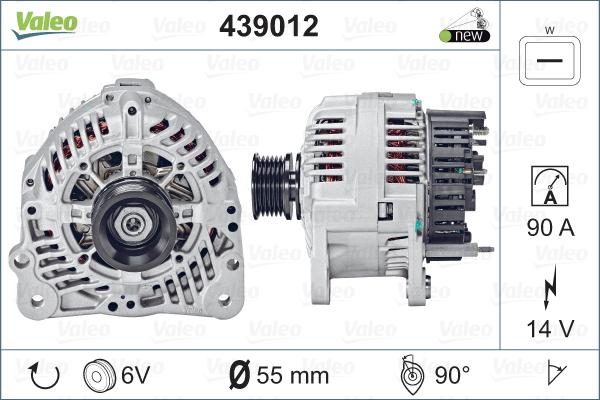 Valeo 439012 - Alternatore autozon.pro