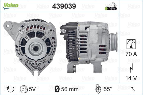 Valeo 439039 - Alternatore autozon.pro