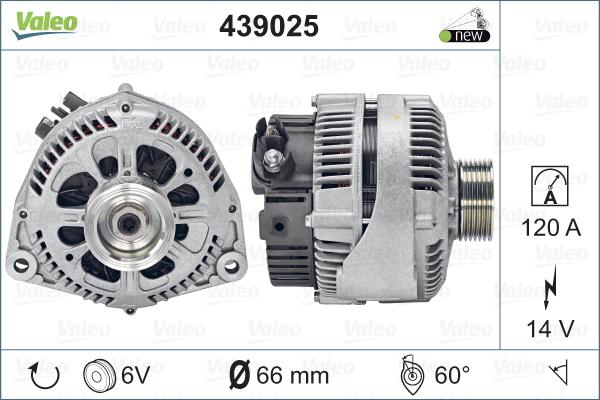 Valeo 439025 - Alternatore autozon.pro