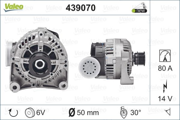 Valeo 439070 - Alternatore autozon.pro