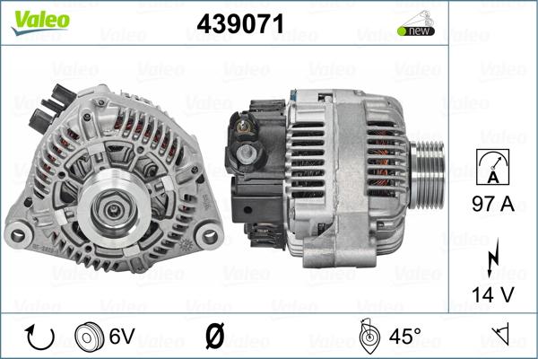 Valeo 439071 - Alternatore autozon.pro