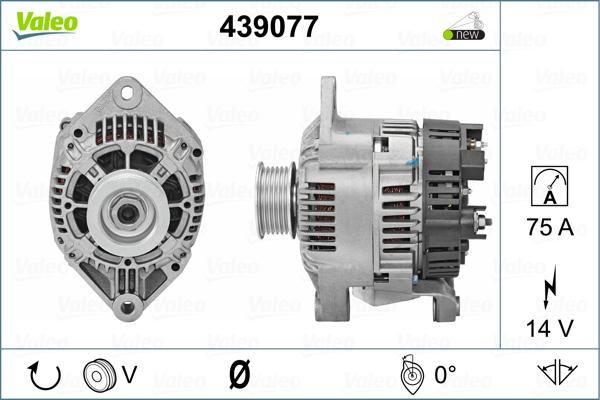 Valeo 439077 - Alternatore autozon.pro