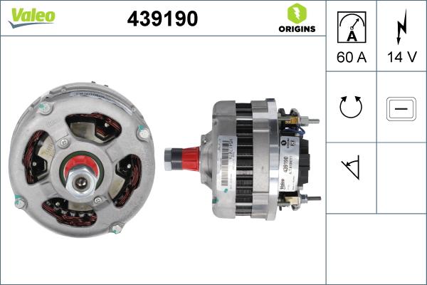 Valeo 439190 - Alternatore autozon.pro