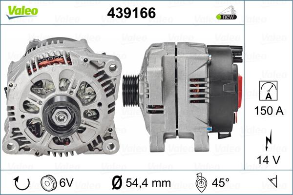 Valeo 439166 - Alternatore autozon.pro