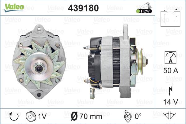 Valeo 439180 - Alternatore autozon.pro