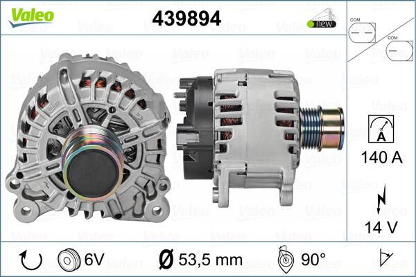 Valeo 439894 - Alternatore autozon.pro