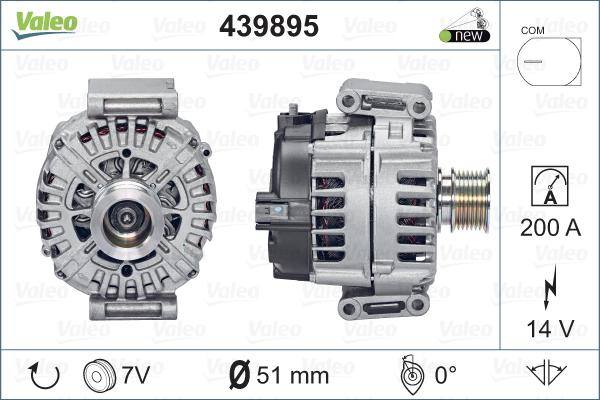 Valeo 439895 - Alternatore autozon.pro