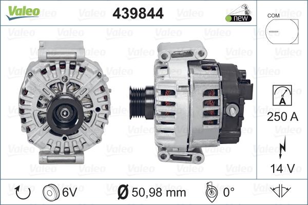 Valeo 439844 - Alternatore autozon.pro