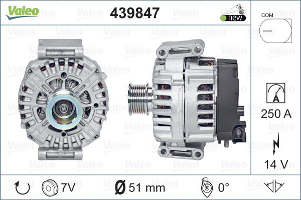 Valeo 439847 - Alternatore autozon.pro