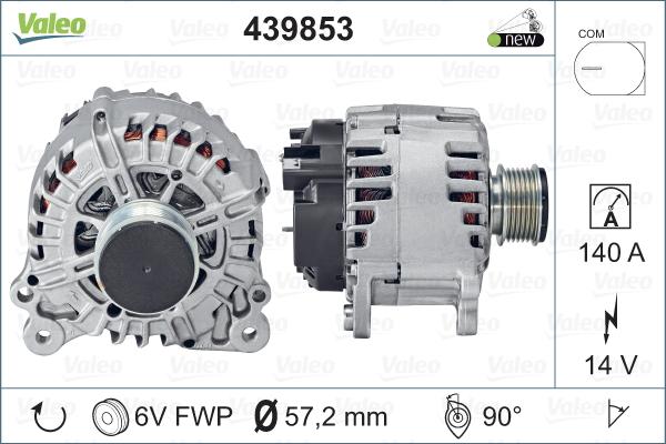 Valeo 439853 - Alternatore autozon.pro