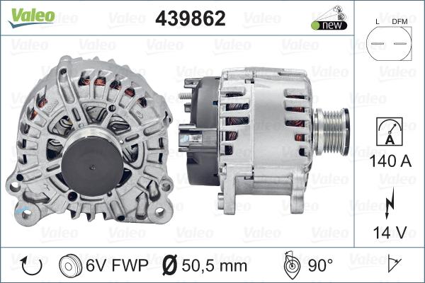 Valeo 439862 - Alternatore autozon.pro