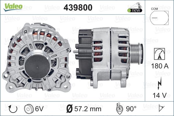 Valeo 439800 - Alternatore autozon.pro