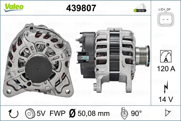 Valeo 439807 - Alternatore autozon.pro