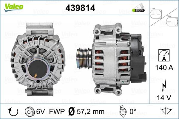 Valeo 439814 - Alternatore autozon.pro