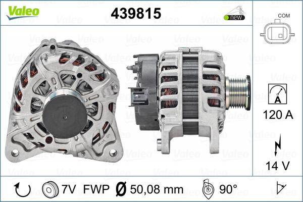 Valeo 439815 - Alternatore autozon.pro