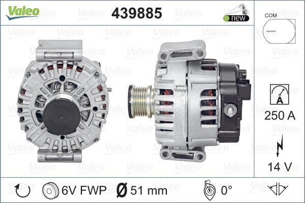 Valeo 439885 - Alternatore autozon.pro