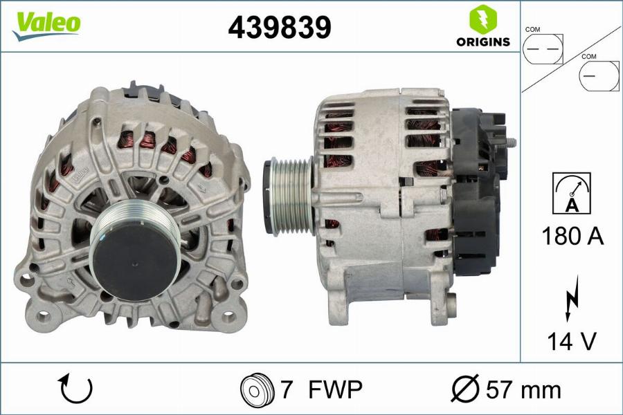 Valeo 439839 - Alternatore autozon.pro