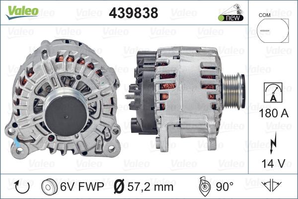 Valeo 439838 - Alternatore autozon.pro