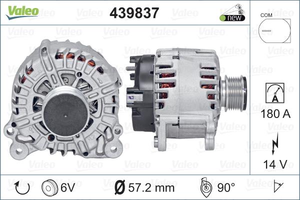 Valeo 439837 - Alternatore autozon.pro