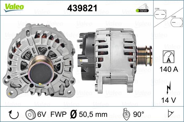 Valeo 439821 - Alternatore autozon.pro