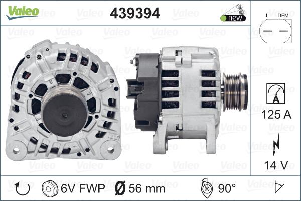 Valeo 439394 - Alternatore autozon.pro