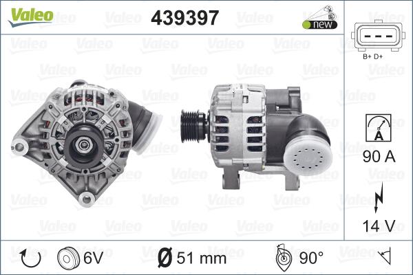 Valeo 439397 - Alternatore autozon.pro