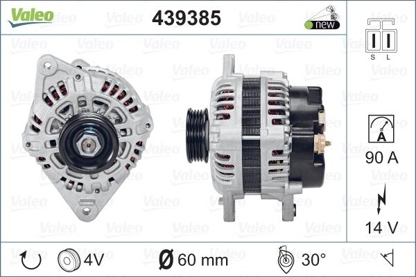 Valeo 439385 - Alternatore autozon.pro