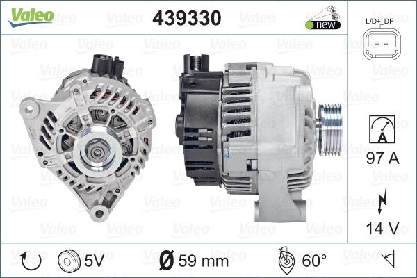 Valeo 439330 - Alternatore autozon.pro