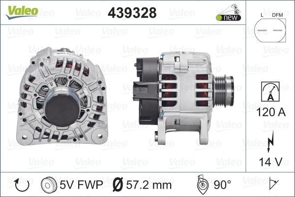 Valeo 439328 - Alternatore autozon.pro