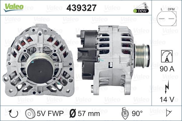 Valeo 439327 - Alternatore autozon.pro