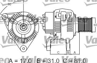 Valeo 439293 - Alternatore autozon.pro