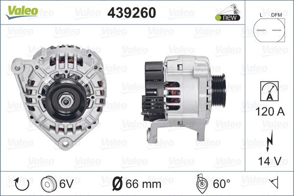 Valeo 439260 - Alternatore autozon.pro