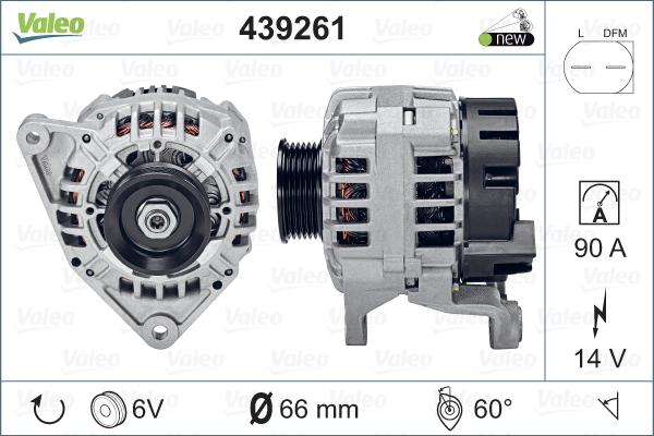 Valeo 439261 - Alternatore autozon.pro