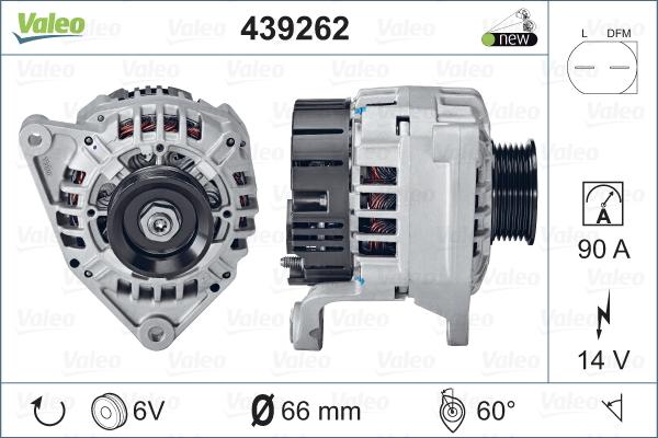 Valeo 439262 - Alternatore autozon.pro