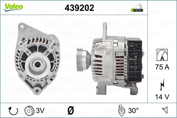 Valeo 439202 - Alternatore autozon.pro