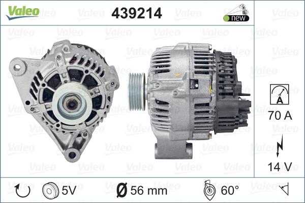 Valeo 439214 - Alternatore autozon.pro