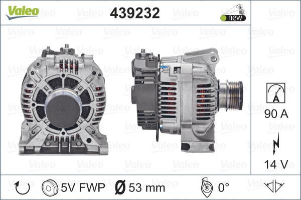 Valeo 439232 - Alternatore autozon.pro