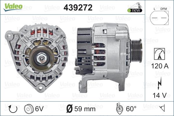 Valeo 439272 - Alternatore autozon.pro