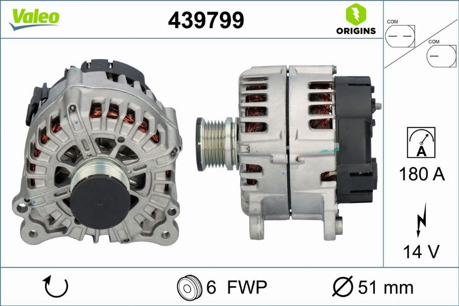 Valeo 439799 - Alternatore autozon.pro