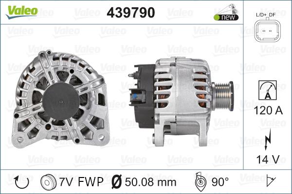 Valeo 439790 - Alternatore autozon.pro