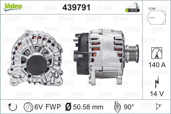 Valeo 439791 - Alternatore autozon.pro