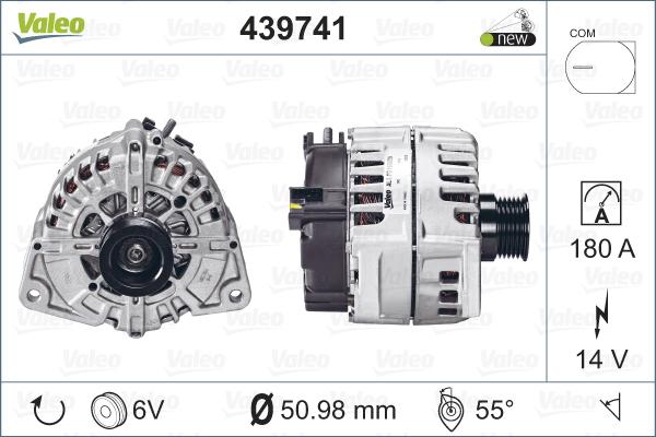 Valeo 439741 - Alternatore autozon.pro