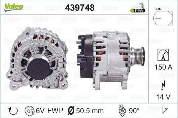 Valeo 439748 - Alternatore autozon.pro