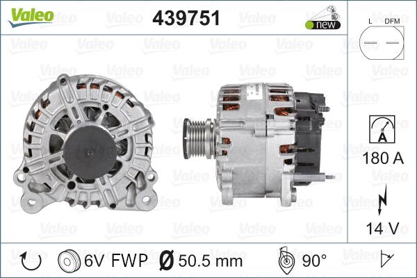 Valeo 439751 - Alternatore autozon.pro