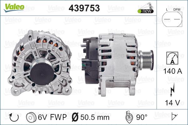 Valeo 439753 - Alternatore autozon.pro