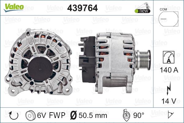 Valeo 439764 - Alternatore autozon.pro