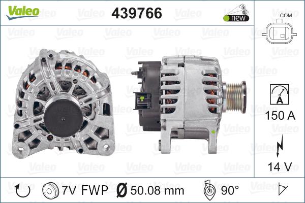 Valeo 439766 - Alternatore autozon.pro