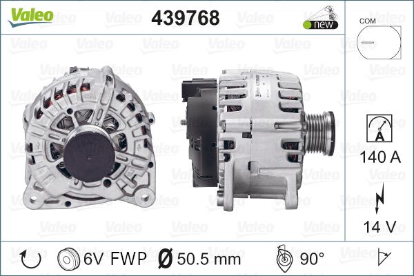 Valeo 439768 - Alternatore autozon.pro